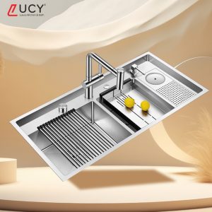Chậu rửa bát inox SUS 304 LC - C 7848GC