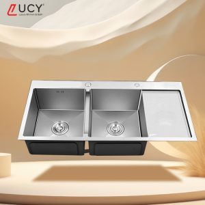 Chậu rửa bát inox SUS 304 LC - C 8245C