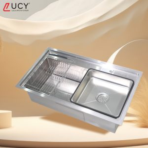 CHẬU RỬA BÁT INOX SUS 304 LC - H1 8650GC
