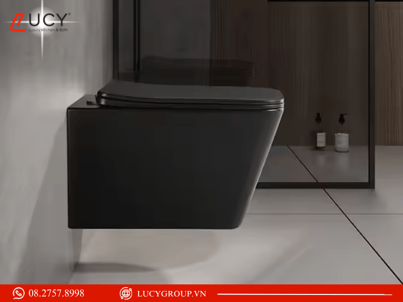 Ảnh Mô Tả Bồn Cầu Treo Tường Tại Lucy