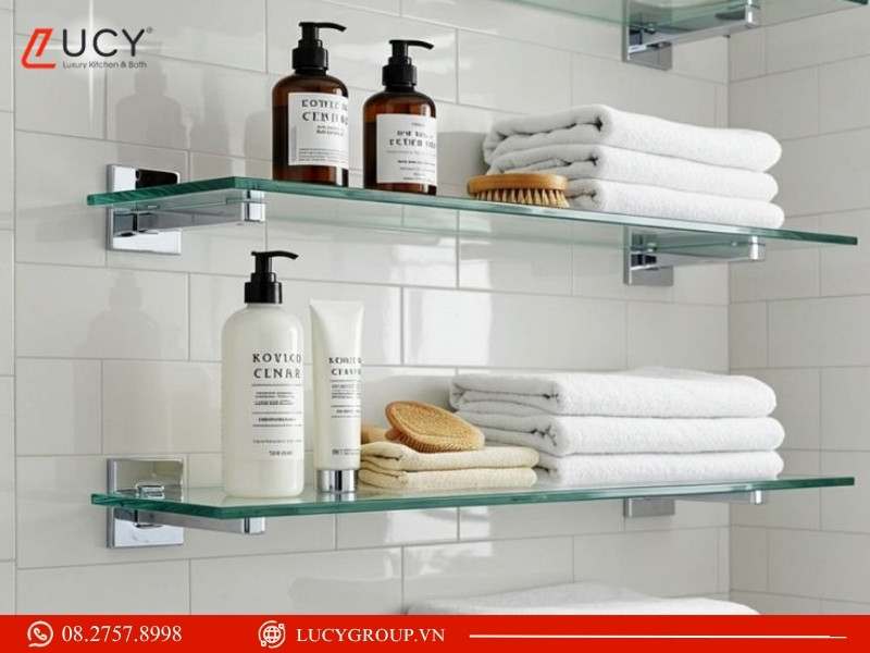 Ứng dụng thực tế và gợi ý phối hợp phụ kiện phòng tắm